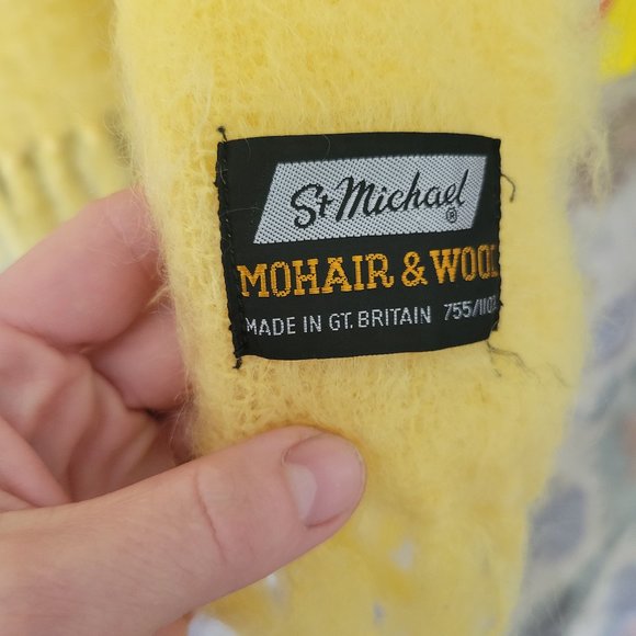 St. Michael Oversized Mohair Scarf - Picture 2 of 3